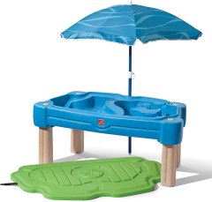 Step2 Cascading Cove Sand & Water Table with Umbrella