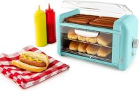 Nostalgia Extra Large 8 Hot Dog Roller & Bun Warmer