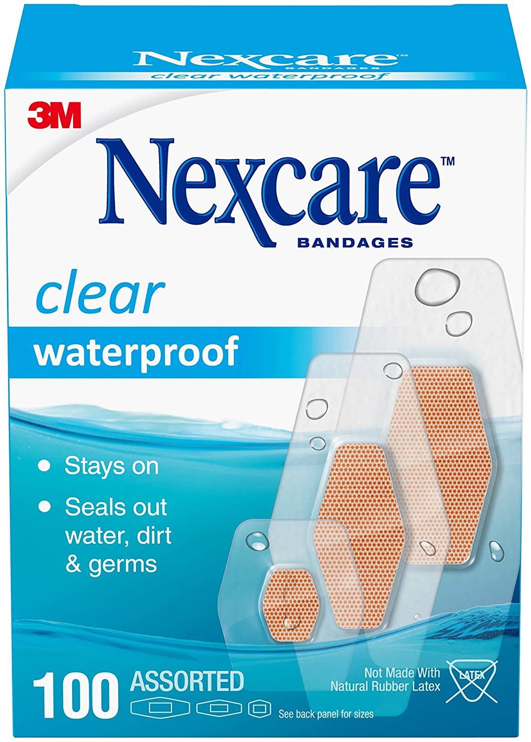 Nexcare Waterproof Adhesive Bandages