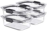 Rubbermaid Brilliance Glass Food Storage Containers