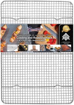 Kitchenatics Half Sheet Roasting and Cooling Rack