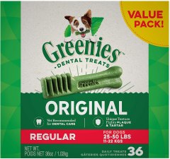 Greenies Original Regular Natural Dental Dog Treats