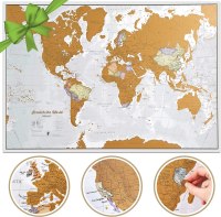 Maps International Scratch the World
