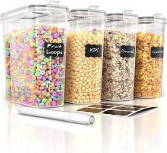 Simple Gourmet Cereal Container Storage Set