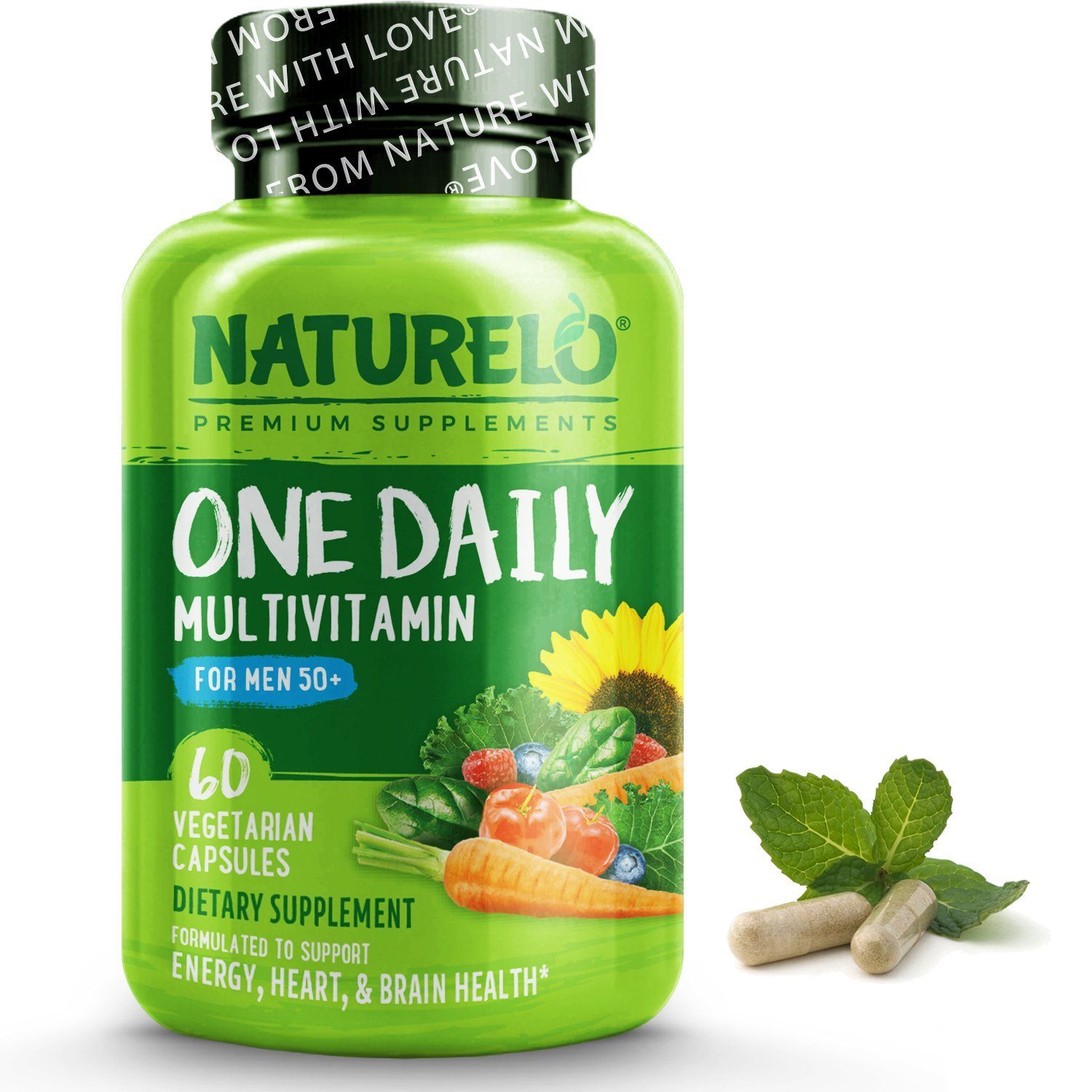 NATURELO One Daily Multivitamin for Men 50+