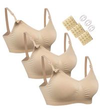 HOFISH Womens Seamless Nursing Bra Bralette