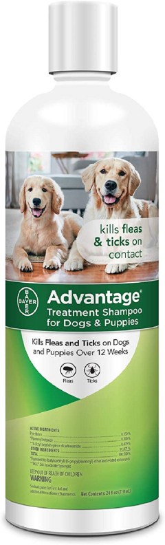 Bayer Advantage Treatment Shampoo for Dogs and Puppies