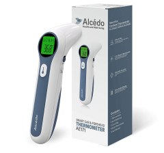 Alcedo Forehead and Ear Digital Thermometer for Adults and Kids.