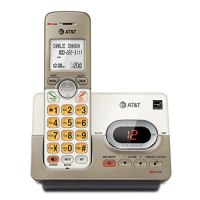 AT&T Single Handset Expandable Cordless Phone with Answering System