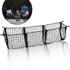 Zone Tech Three-Pocket Mesh Storage Net