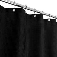 Barossa Design Waffle Weave Shower Curtain