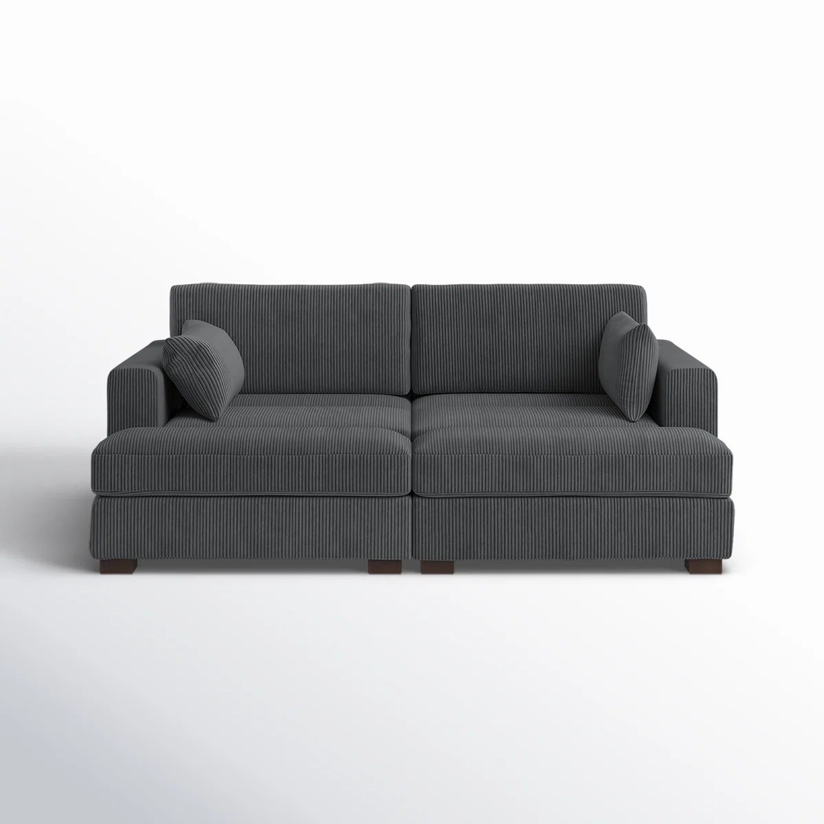 Wade Logan Bentura Corduroy Sleeper Sofa Bed