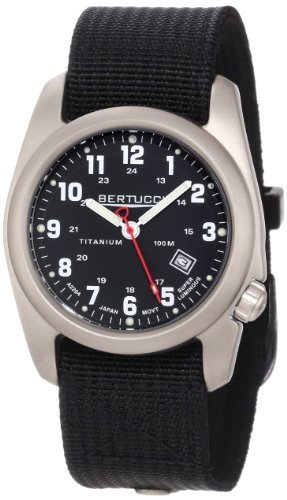 Bertucci Men's Original Classics Durable Titanium Field Watch