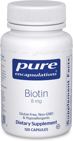 Pure Encapsulations Biotin, 8 mg