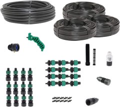 Drip Depot Drip Tape Irrigation Line System w/ Supplies