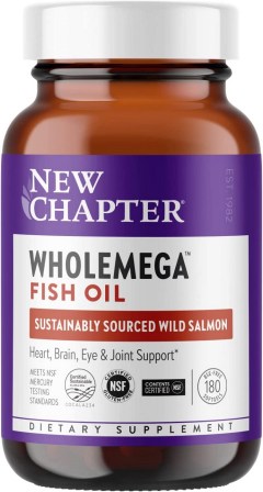 New Chapter Wholemega Whole Fish Oil