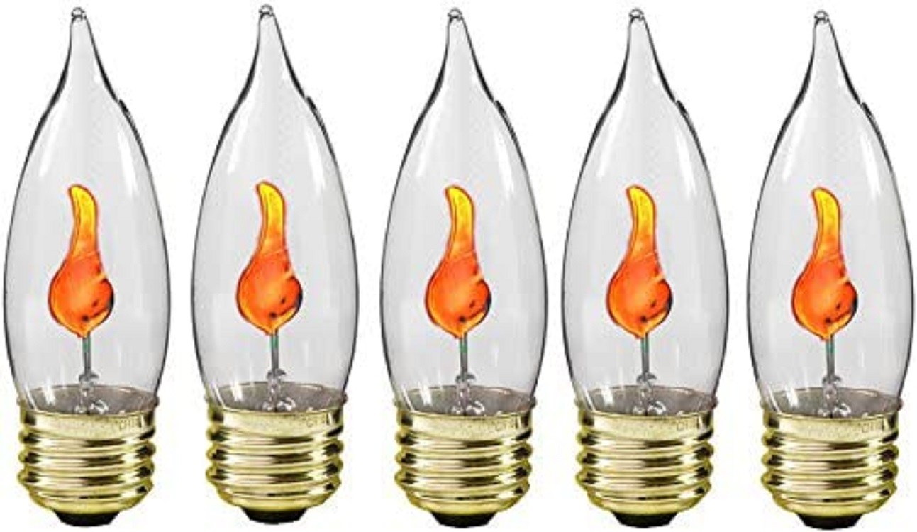 Creative Hobbies 10J Flicker Flame Light Bulb