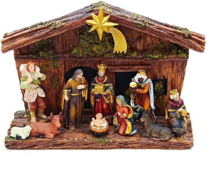 Kurt S. Adler 11-Piece Nativity Set