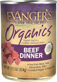 Evanger’s Organics Canned Dinner for Dogs
