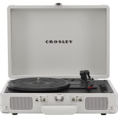 Crosley CR8005F-WS Cruiser Plus Vintage 3-Speed Suitcase Turntable