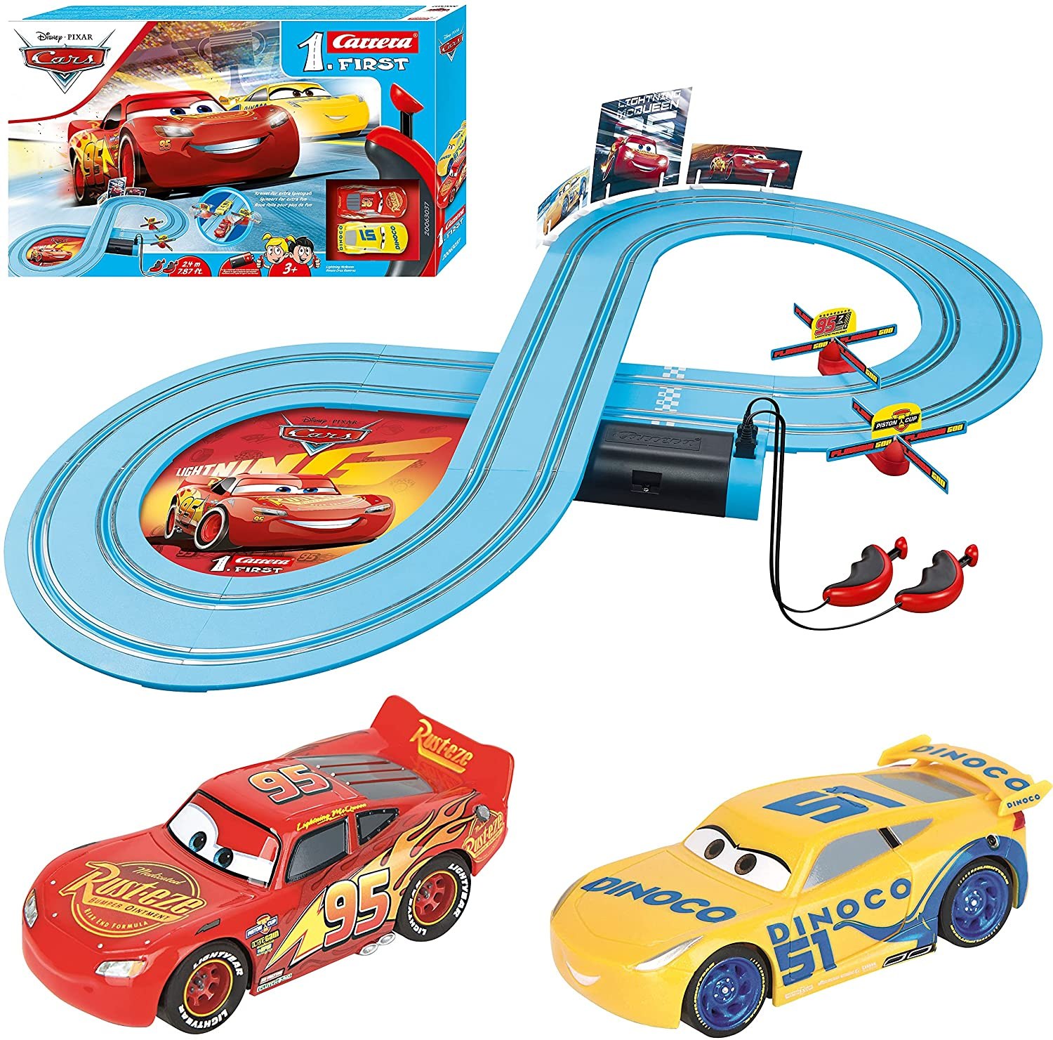 Carrera Disney's Car's Slot Car Track