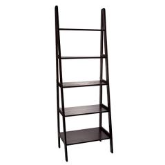 Casual Home 5-Shelf Ladder Bookcase