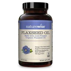 NatureWise Organic Flaxseed Oil