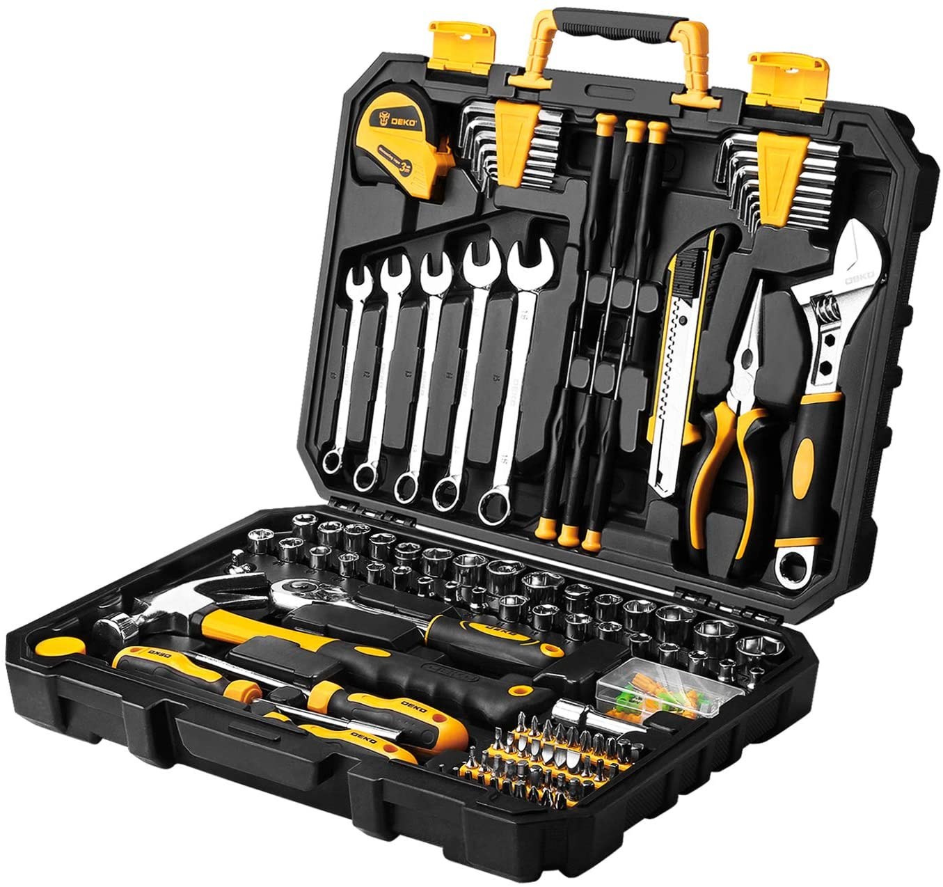 DEKOPRO 158-piece Technician Hand Tool Kit