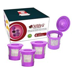 Delibru Reusable K-Cups for Keurig 2.0 & 1.0