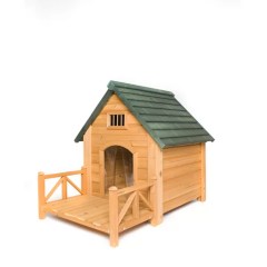 Tucker Murphy Pet Baron Wood Insulated K-9 Kastle Dog House