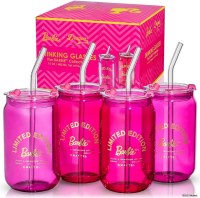 Dragon Glassware Limited Edition Barbie Drinking Glasses