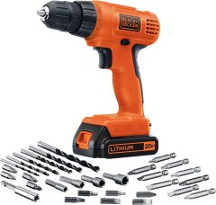 Black + Decker 20V MAX PowerReconnect Cordless Drill/Driver