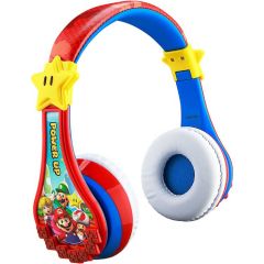 eKids Super Mario Wireless Bluetooth Portable Kids Headphones