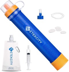 Etekcity Portable Water Filter Filtration Straw