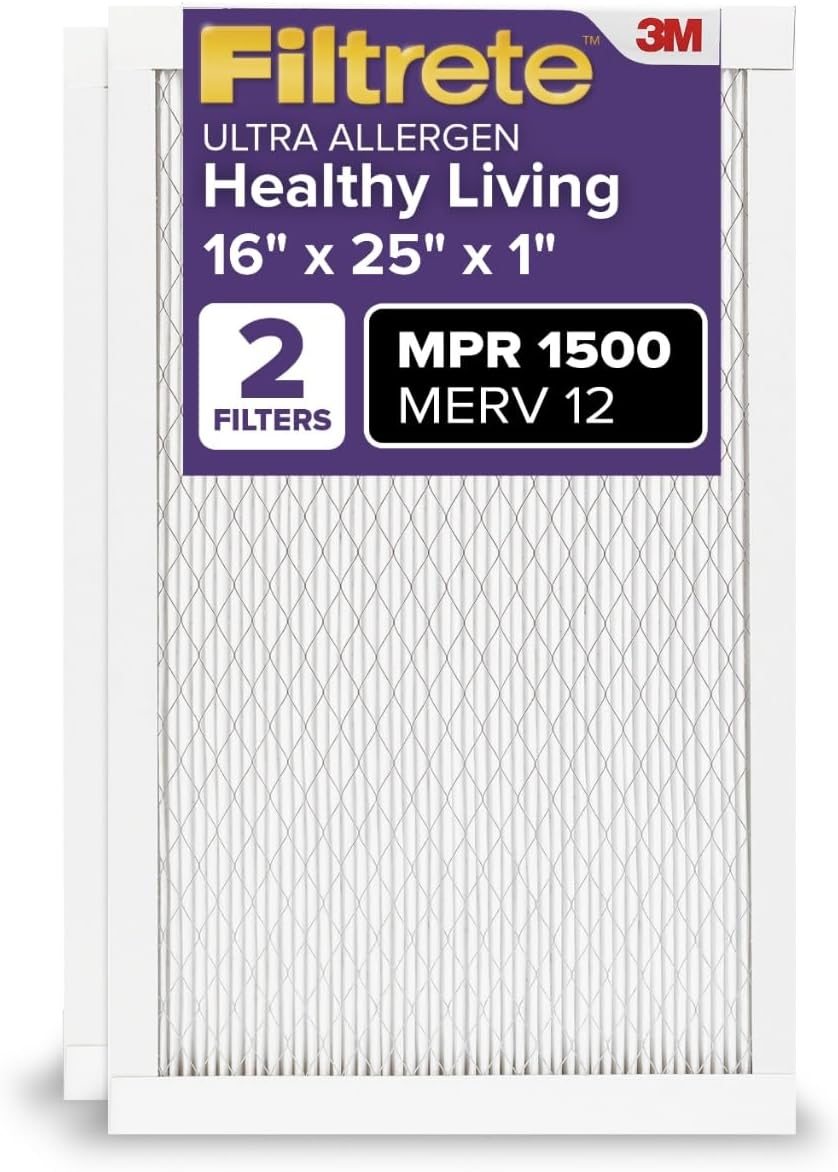 Filtrete Ultra Allergen AC Furnace Air Filter MERV 12