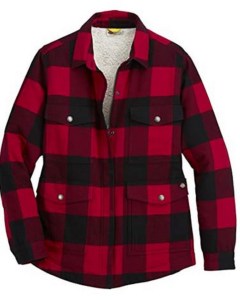 Dickies Flannel Sherpa-Lined Chore Coat