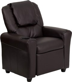 Flash Furniture Contemporary Kids Recliner with Cup Holder