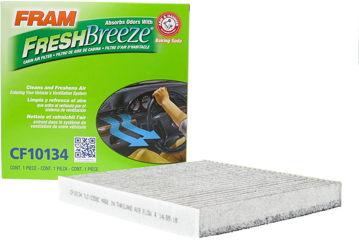 FRAM Fresh Breeze Cabin Air Filter