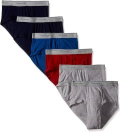 Fruit of the Loom 6-Pack Tag-Free Cotton Briefs