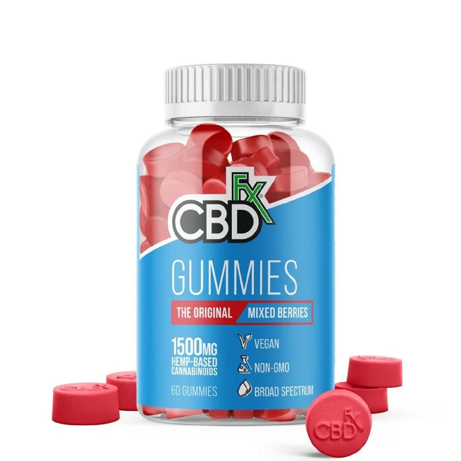 How many mg of CBD are in your edibles?