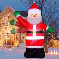 GOOSH 8.8 FT Waving Inflatable Santa Claus
