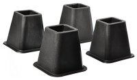 Home-It Black Bed Risers