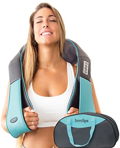 InvoSpa Shiatsu Kneading Massager w/Heat