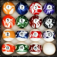  Iszy Billiards # 8 Ball Regulation Size 2 1/4 Pool Table  Billiard : Eight Ball : Sports & Outdoors