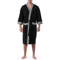 IZOD Waffle Knit Kimono Robe