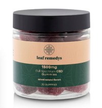 Leaf Remedys Mixed Natural Flavors CBD Gummies