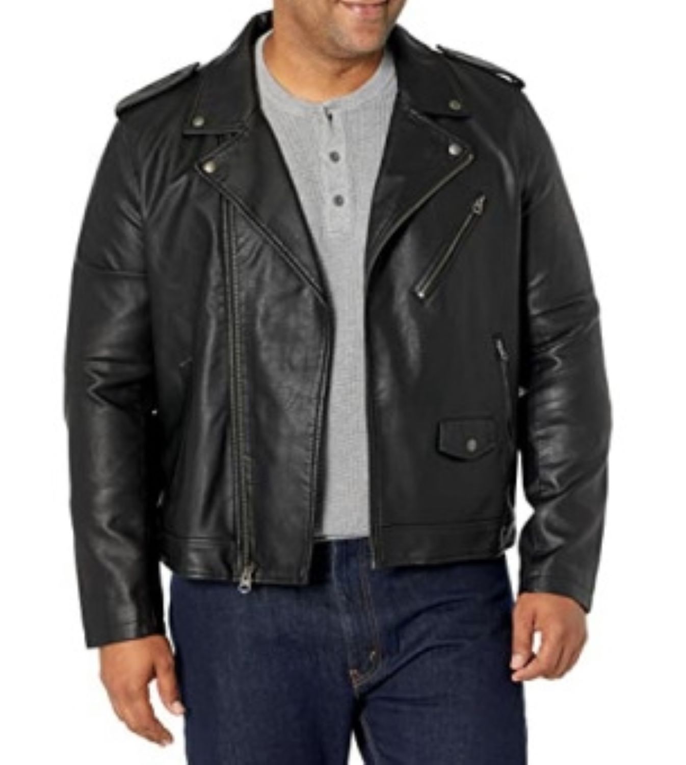 Levi's men's faux leather motorcycle jacket online