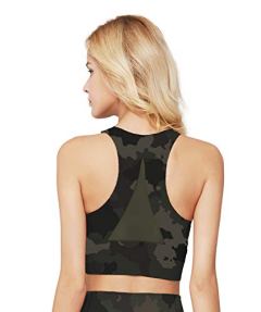 Light & Leaf Medium Impact Longline Sports Bra