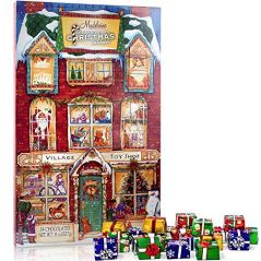 Madelaine Chocolate Company Chocolate Advent Calendar With 24 Premium Milk Chocolates