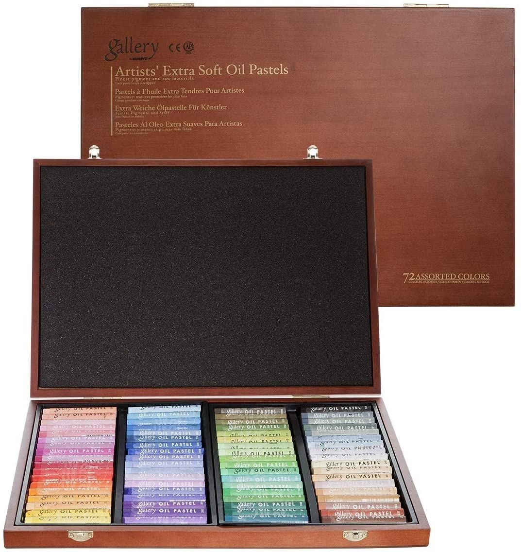 Mungyo Gallery 72-Color Extra Soft Oil Pastels